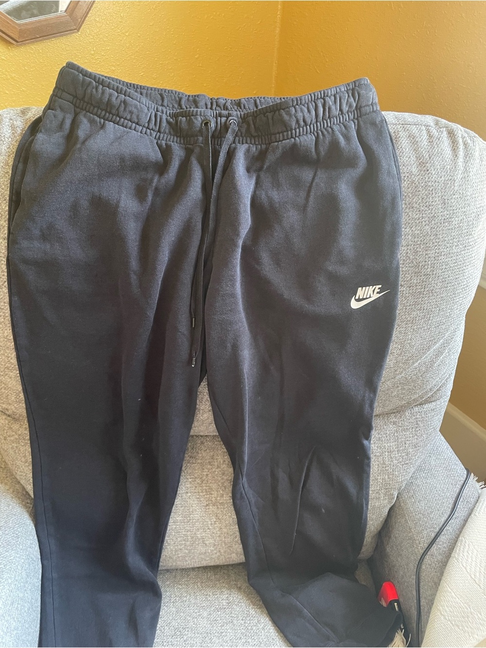 Black Nike sweatpants
